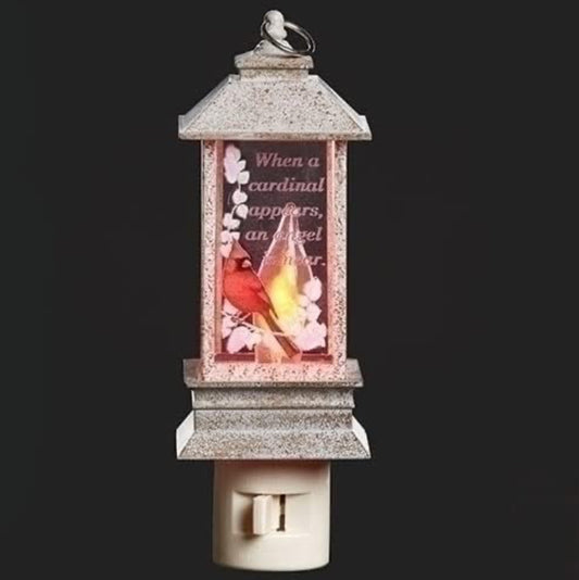 Cardinal Night Light Memorial by Roman #160400