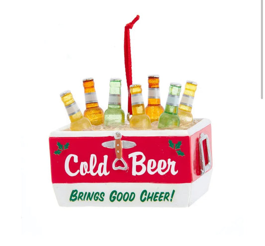 Beer Cooler Ornament