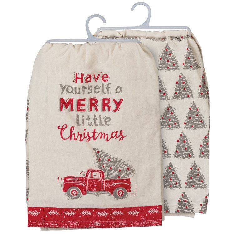 Have yourself a Merry Little Christmas Kitchen Towel Set