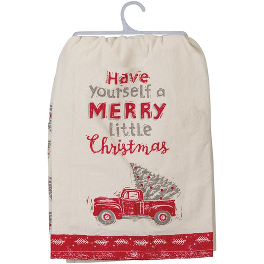 Have yourself a Merry Little Christmas Kitchen Towel Set