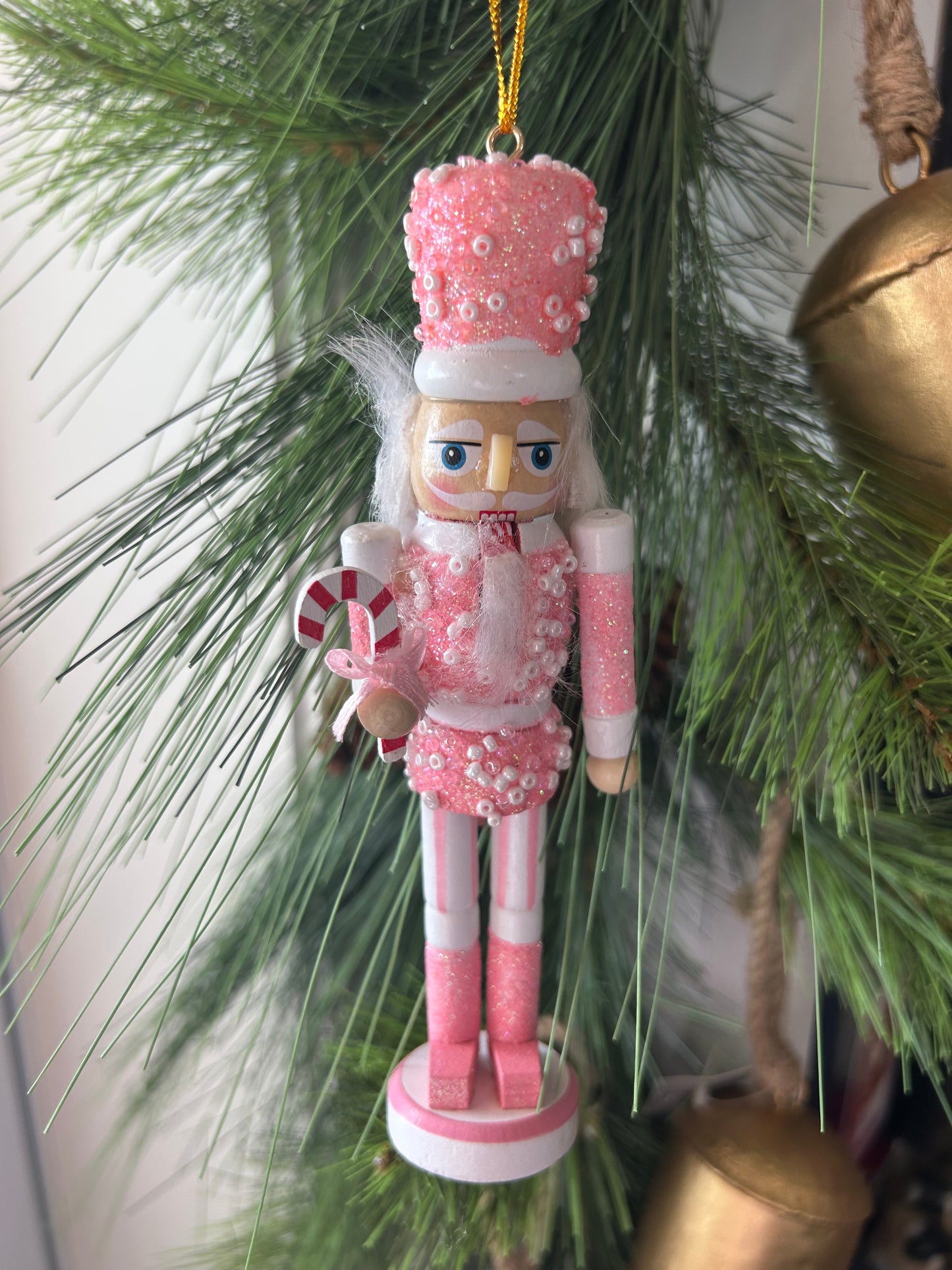 Raz 6" Pink Nutcracker Christmas Ornament Set of 2 4422937