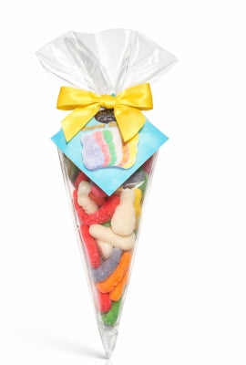 Spring Gourmet Gummies Cone Gift Bag