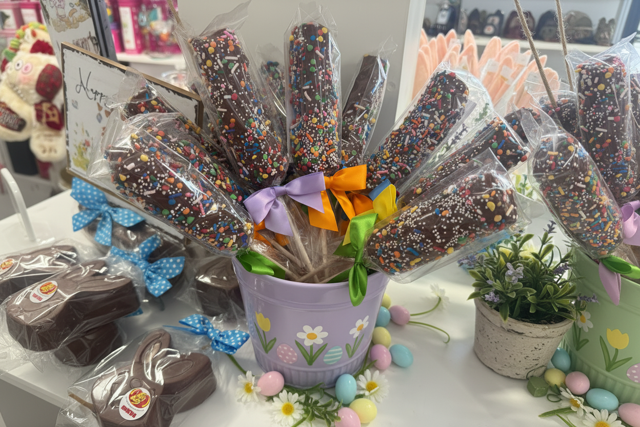 Milk Chocolate Marshmallow Stick