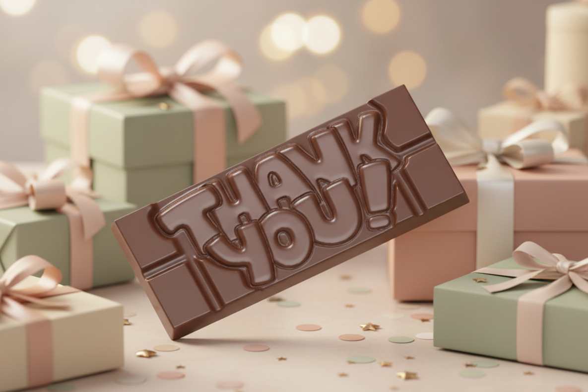 Milk Chocolate Thank You Bar