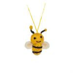 Mini Wool Queen Bee Ornament