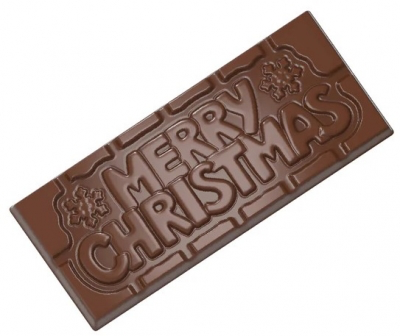 Milk Chocolate Merry Christmas Bar, 50grams