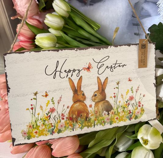 Happy Easter Hanging Sign