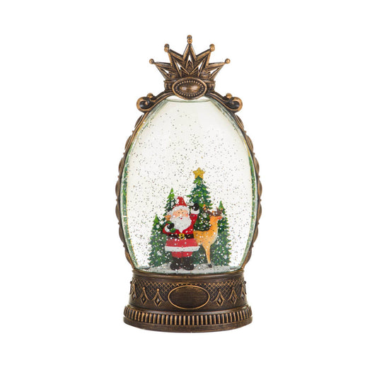 Brown Noble Led Snow Globe