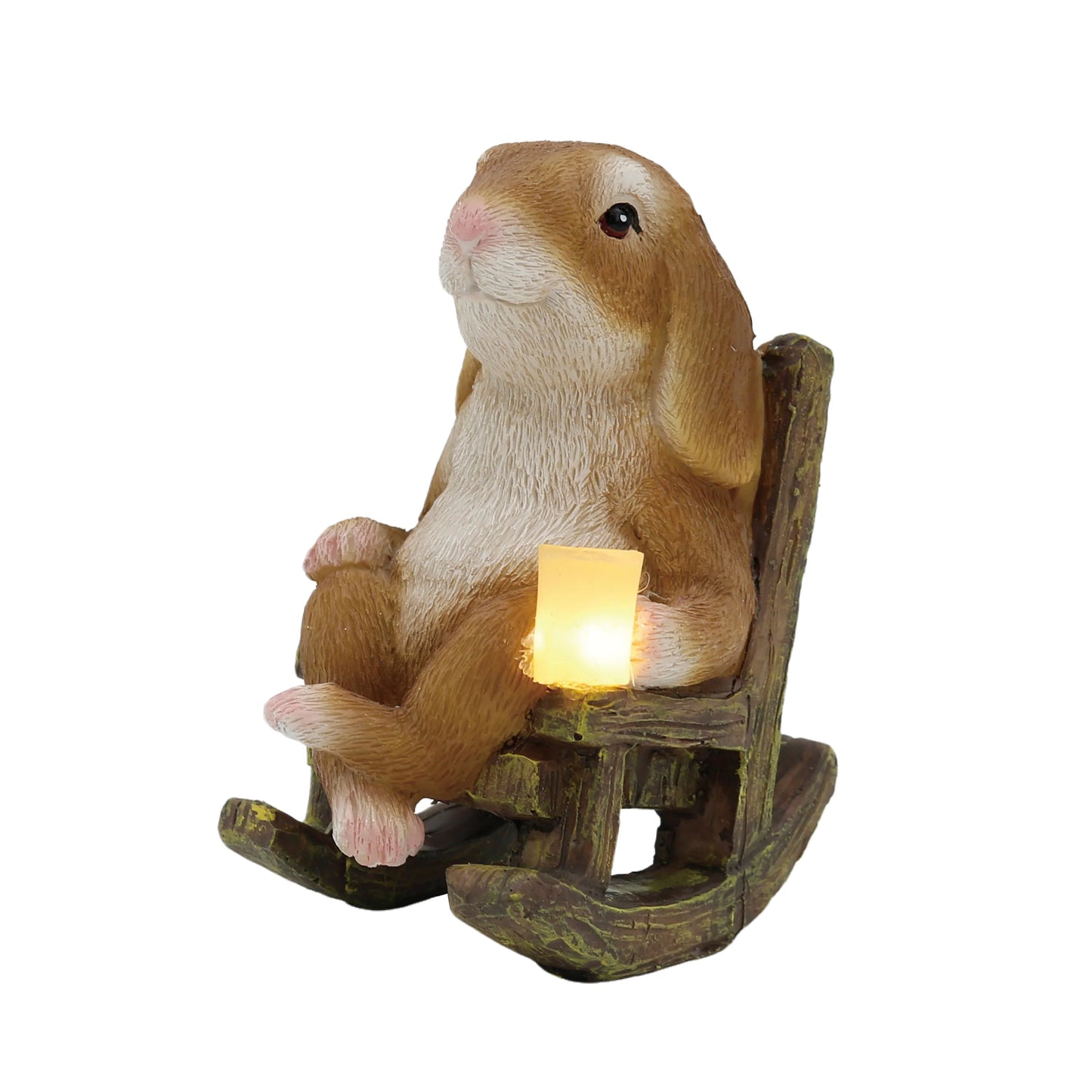 RES BUNNY IN CHAIR WITH LED