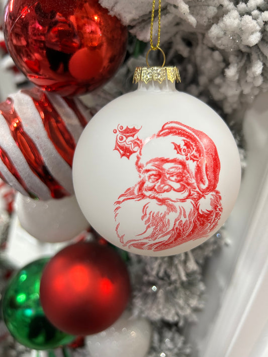 Santa Ornament