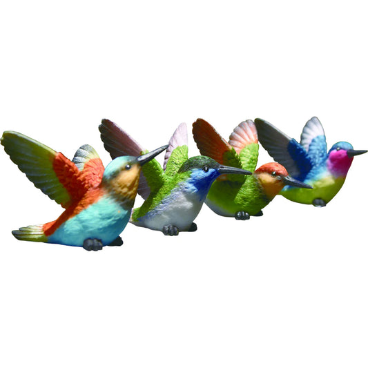 MINI RESIN FLYING HUMMINGBIRD FIG 4 ASSORTED (Sold Individually)