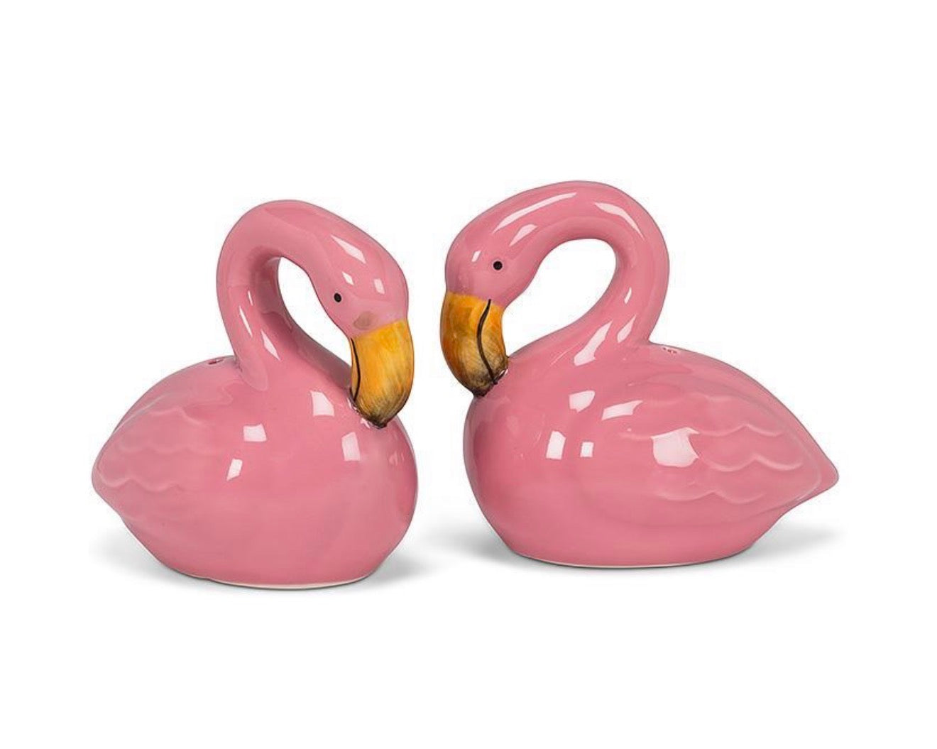 Sitting Flamingo Salt & Pepper Shakers