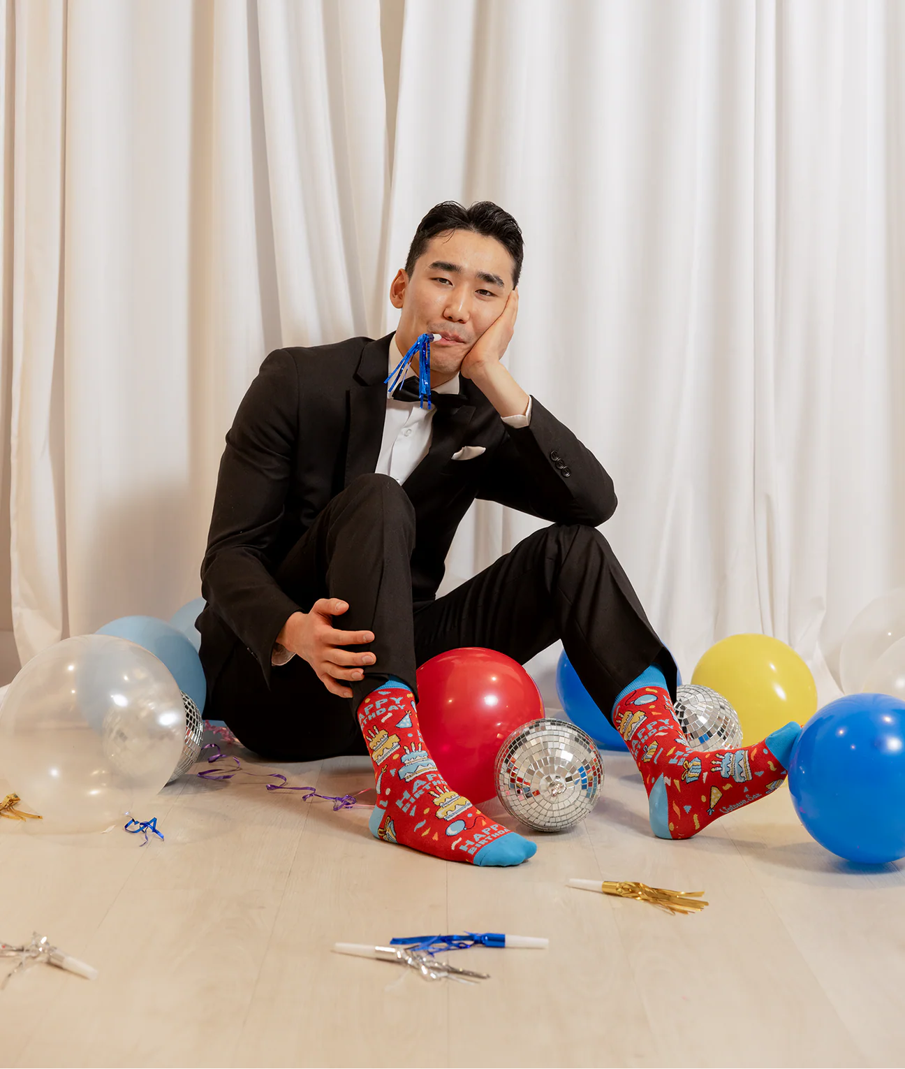 HAPPY BIRTHDAY SOCKS - FOR HIM