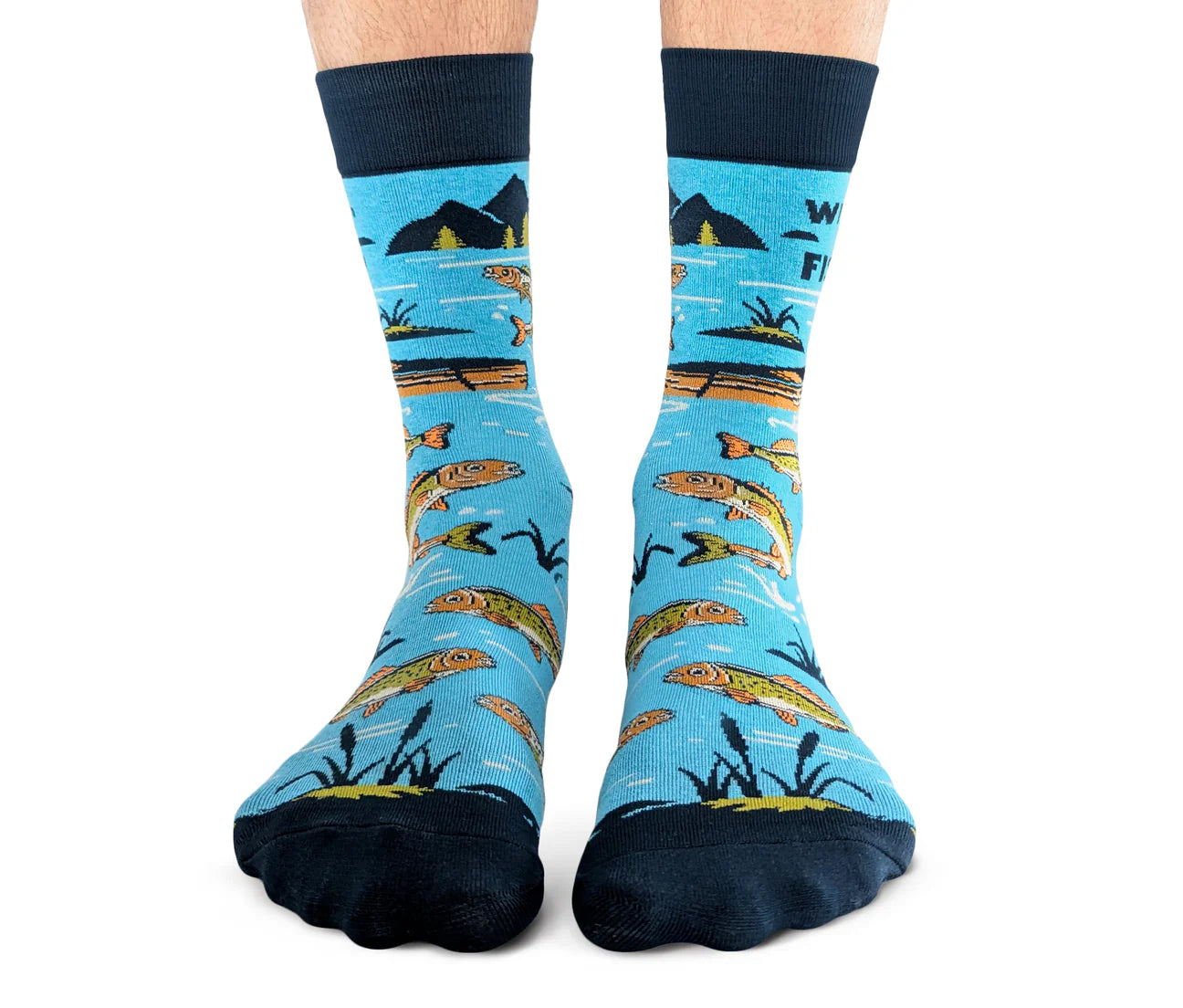 WISHIN' I WAS FISHIN' SOCKS