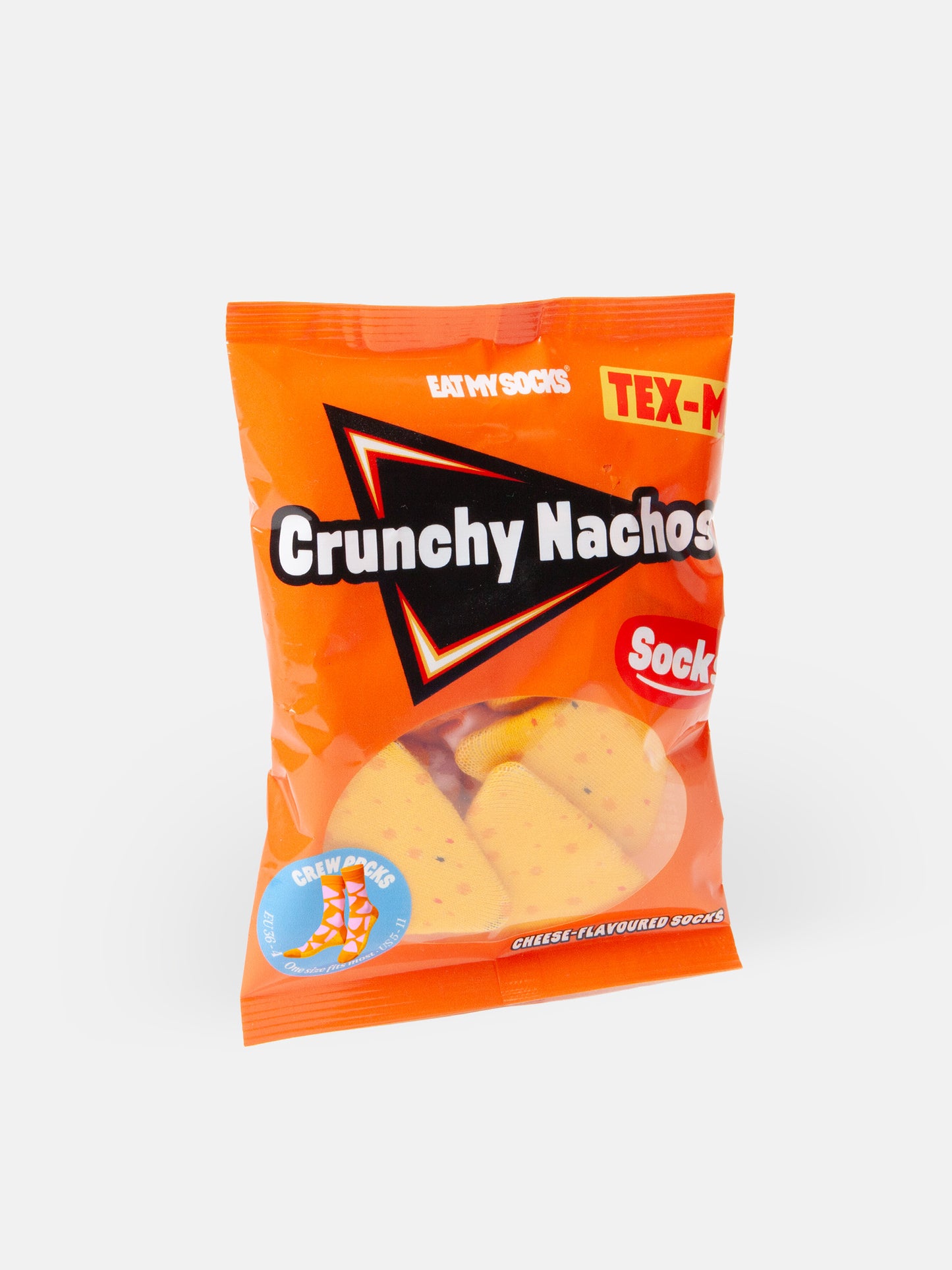 Crunchy Nachos Socks by Eat my Socks
