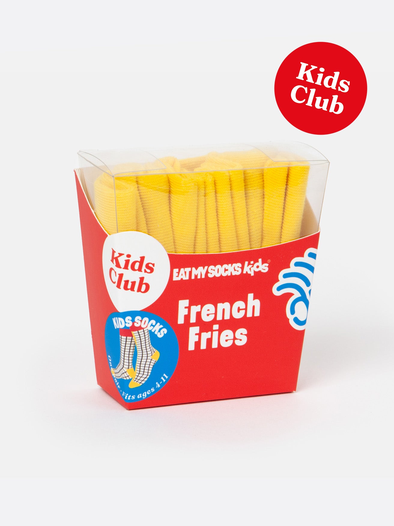 French Fries Kids Socks by Eat my Socks