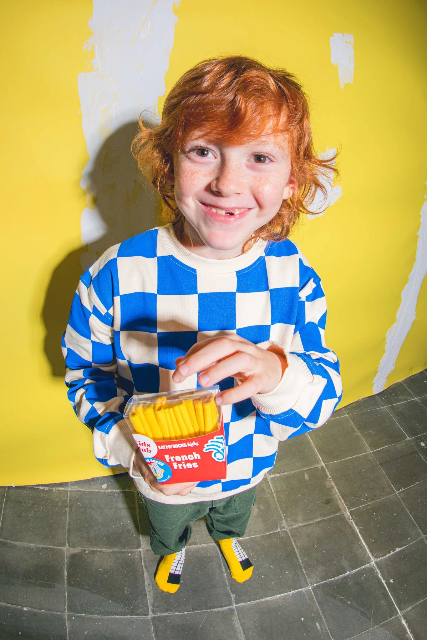 French Fries Kids Socks by Eat my Socks