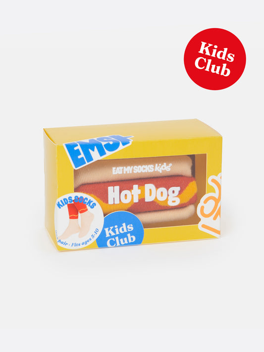 Hot Dog Kids Socks by Eat my Socks