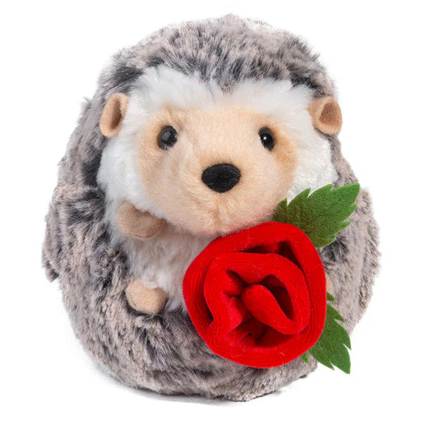 Douglas Spunky Hedgehog with Rose
