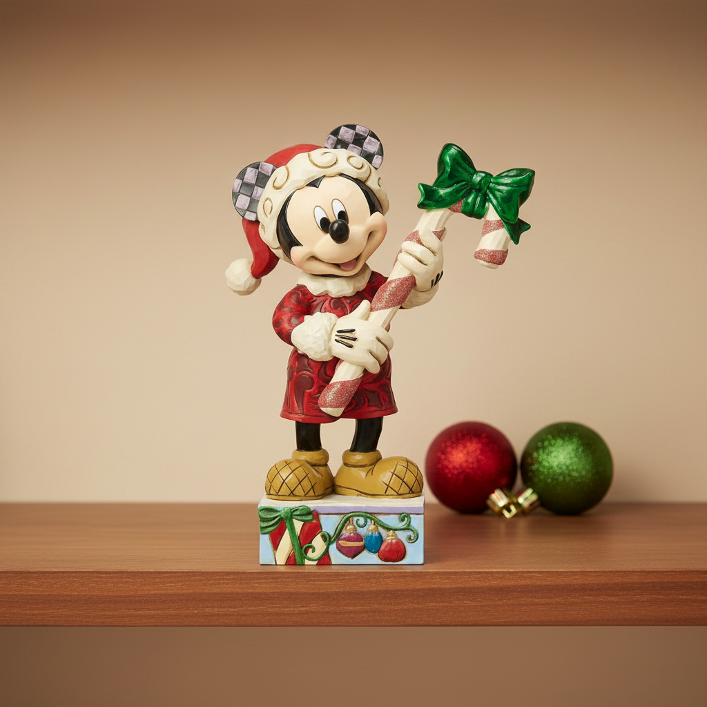Mickey with Candy Cane