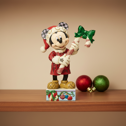 Mickey with Candy Cane