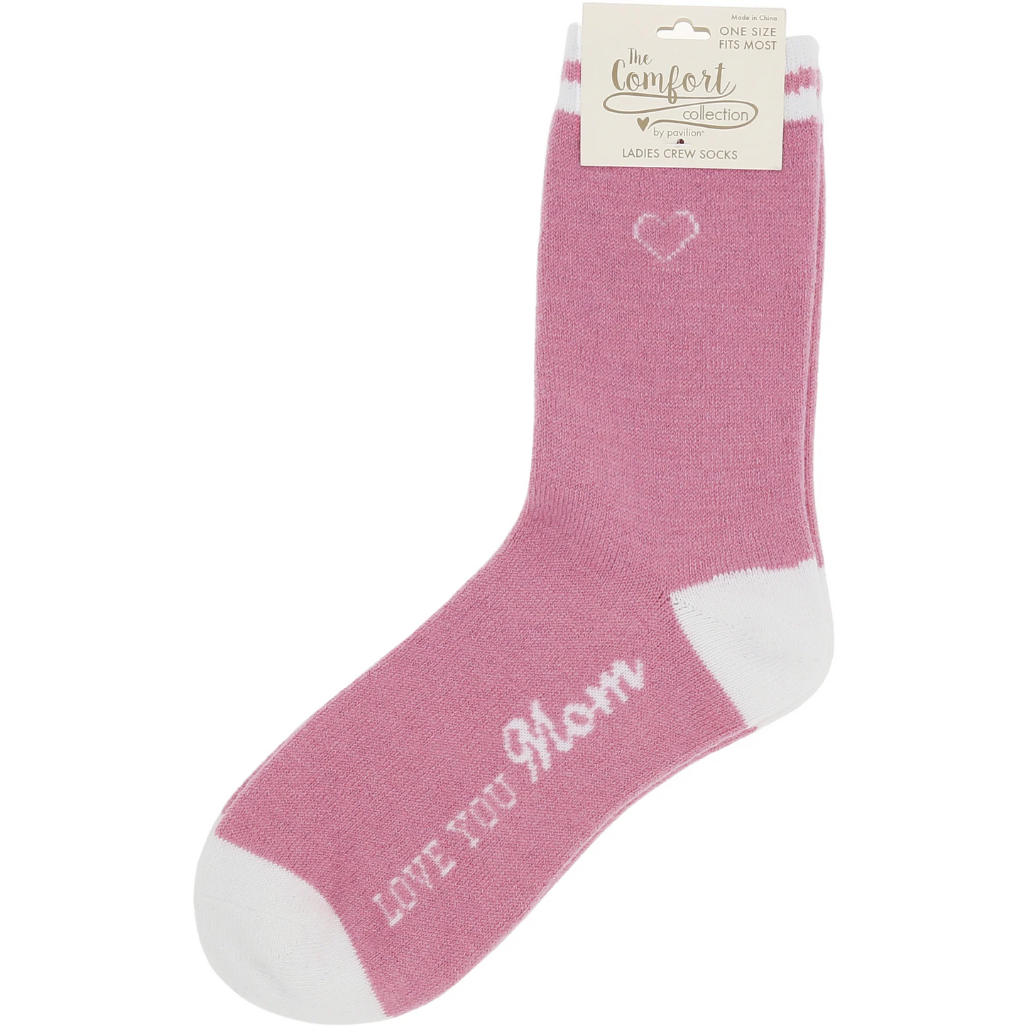 Mom, Ladies Crew Socks