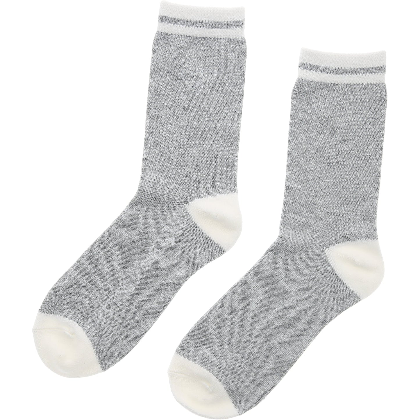 Stay Strong, Ladies Crew Socks