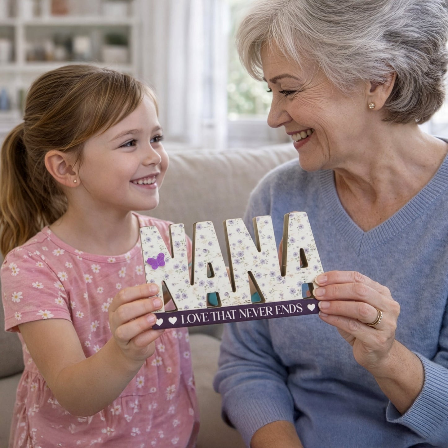 NANA 3.75" MDF NANA PLAQUE