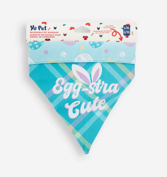 Reversible Pet Bandana, Easter