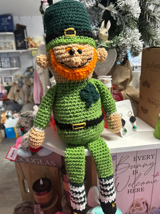 Crocheted Leprechaun