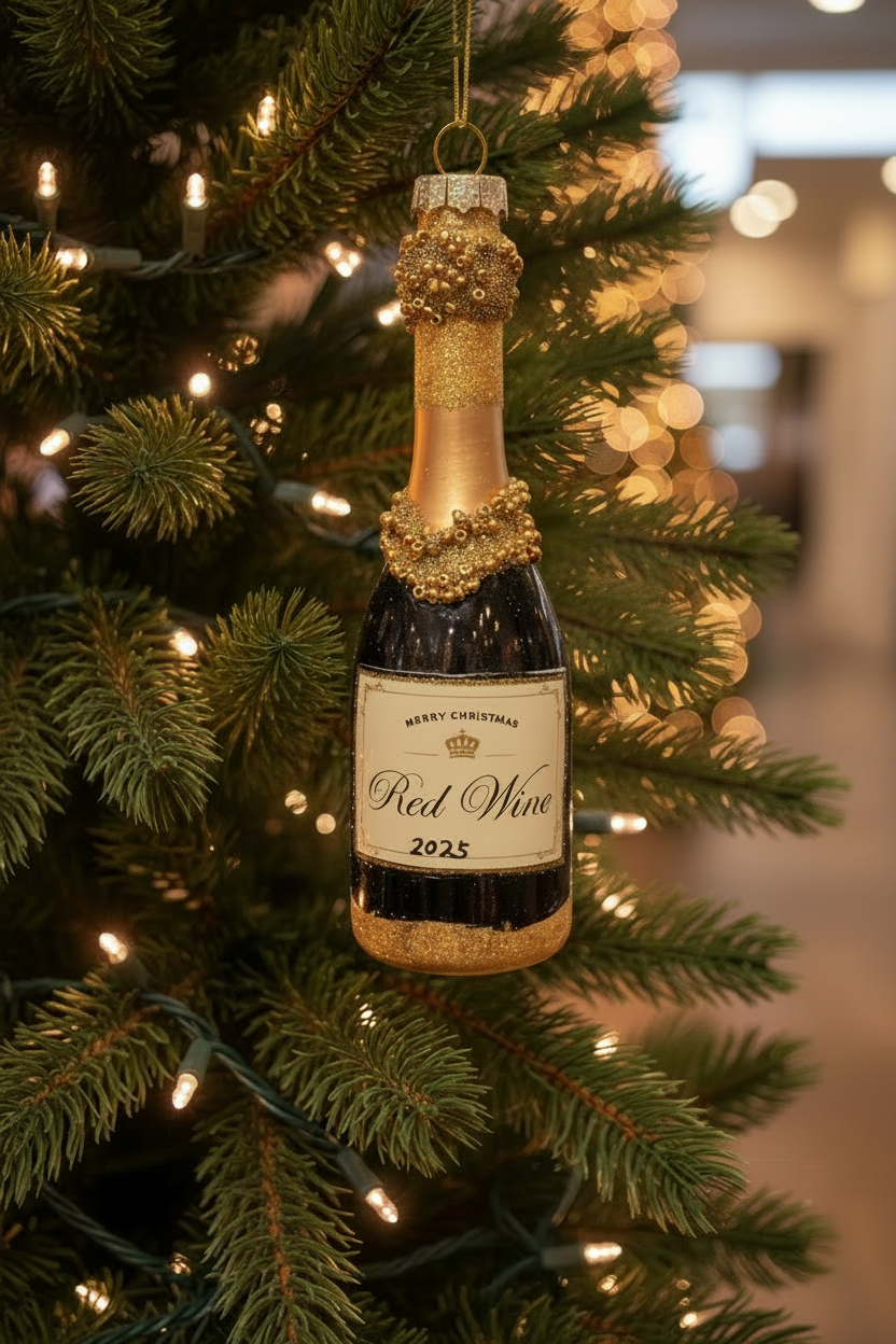 Red Wine Ornament