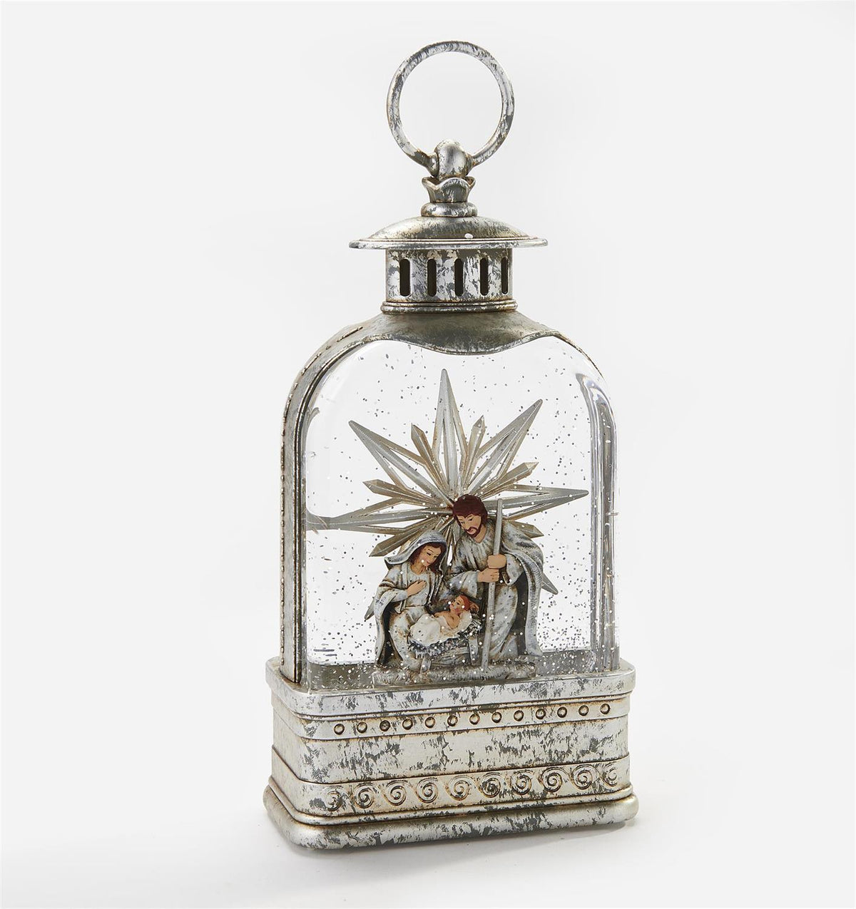 LED Holy Family Design Watern Lantern