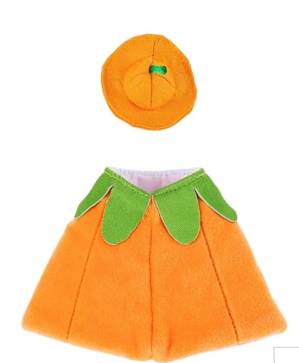 Gordy the Desktop Goose Hillside Pasture Table Decor Fabric Accessory Set, Pumpkin