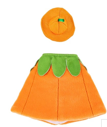 Gordy the Desktop Goose Hillside Pasture Table Decor Fabric Accessory Set, Pumpkin