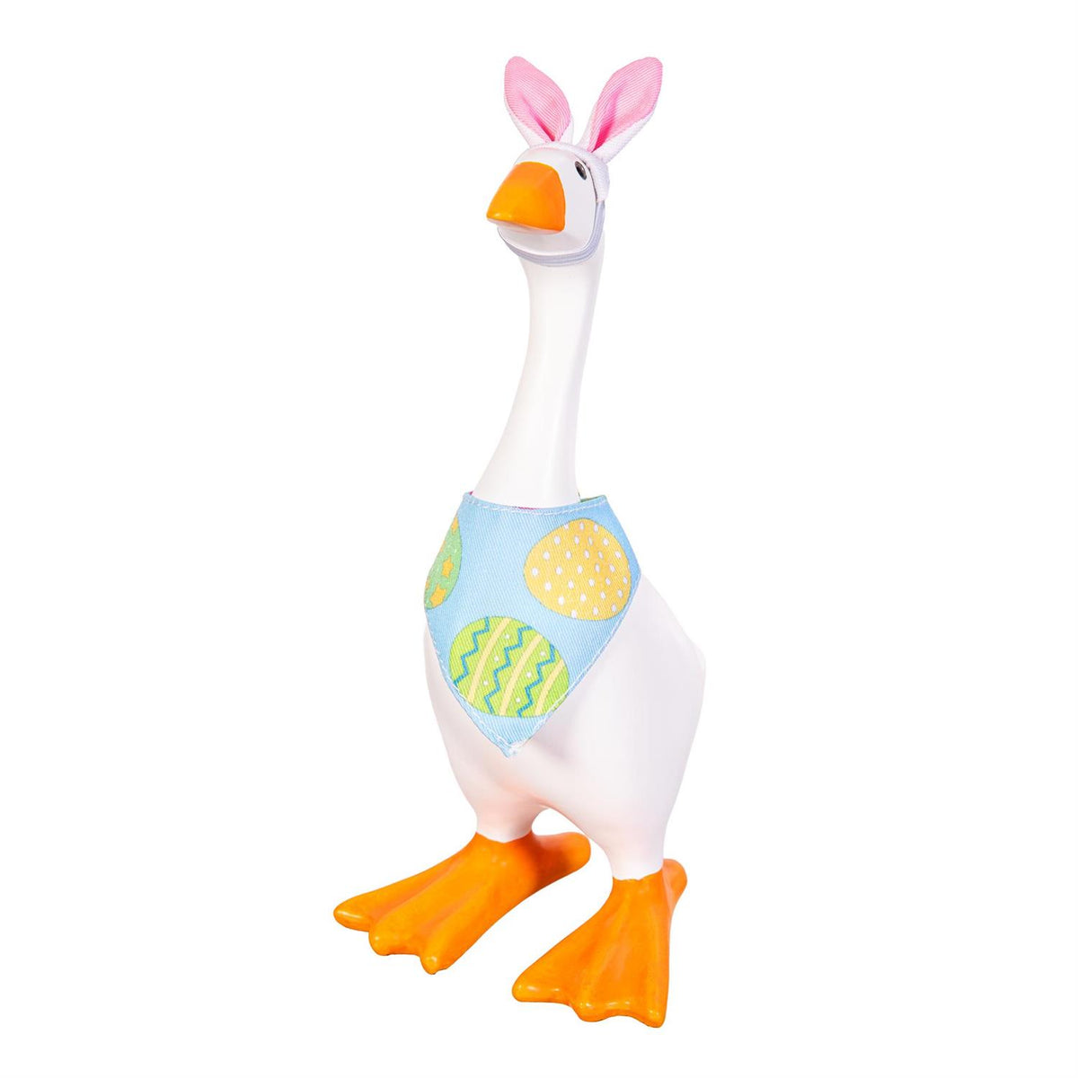 Gordy the Desktop Goose Hillside Pasture Table Decor Fabric Accessory Set, Easter Bunny