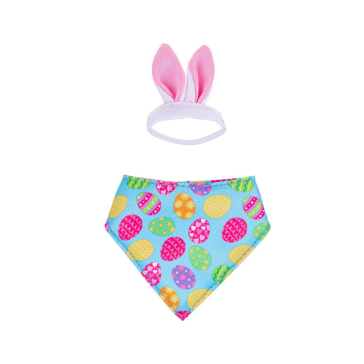 Gordy the Desktop Goose Hillside Pasture Table Decor Fabric Accessory Set, Easter Bunny