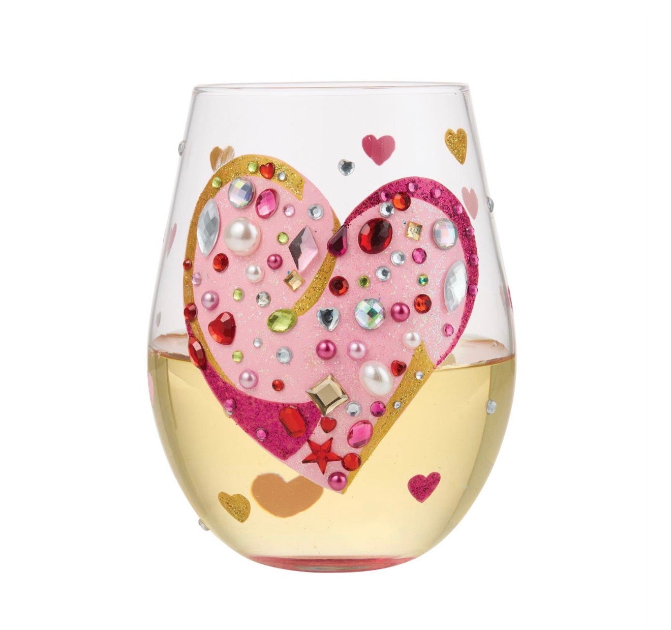 Jewels of the Heart Stemless