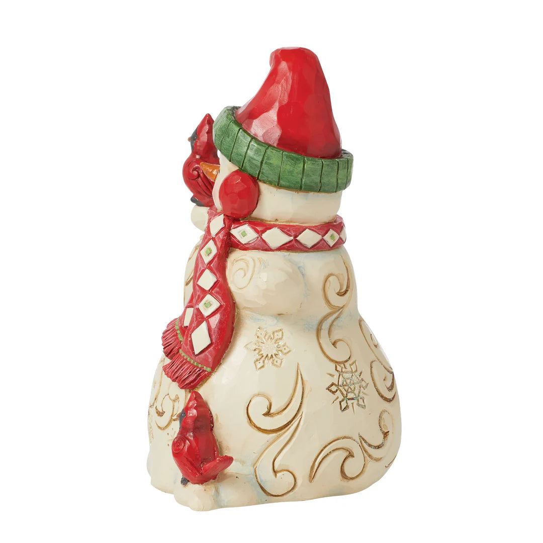 Snowman with Earmuffs Figurine by Jim Shore