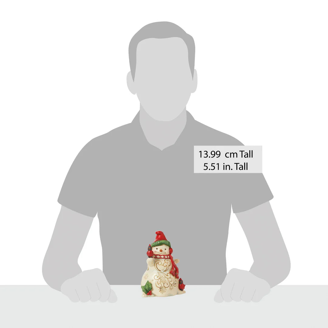 Snowman with Earmuffs Figurine by Jim Shore
