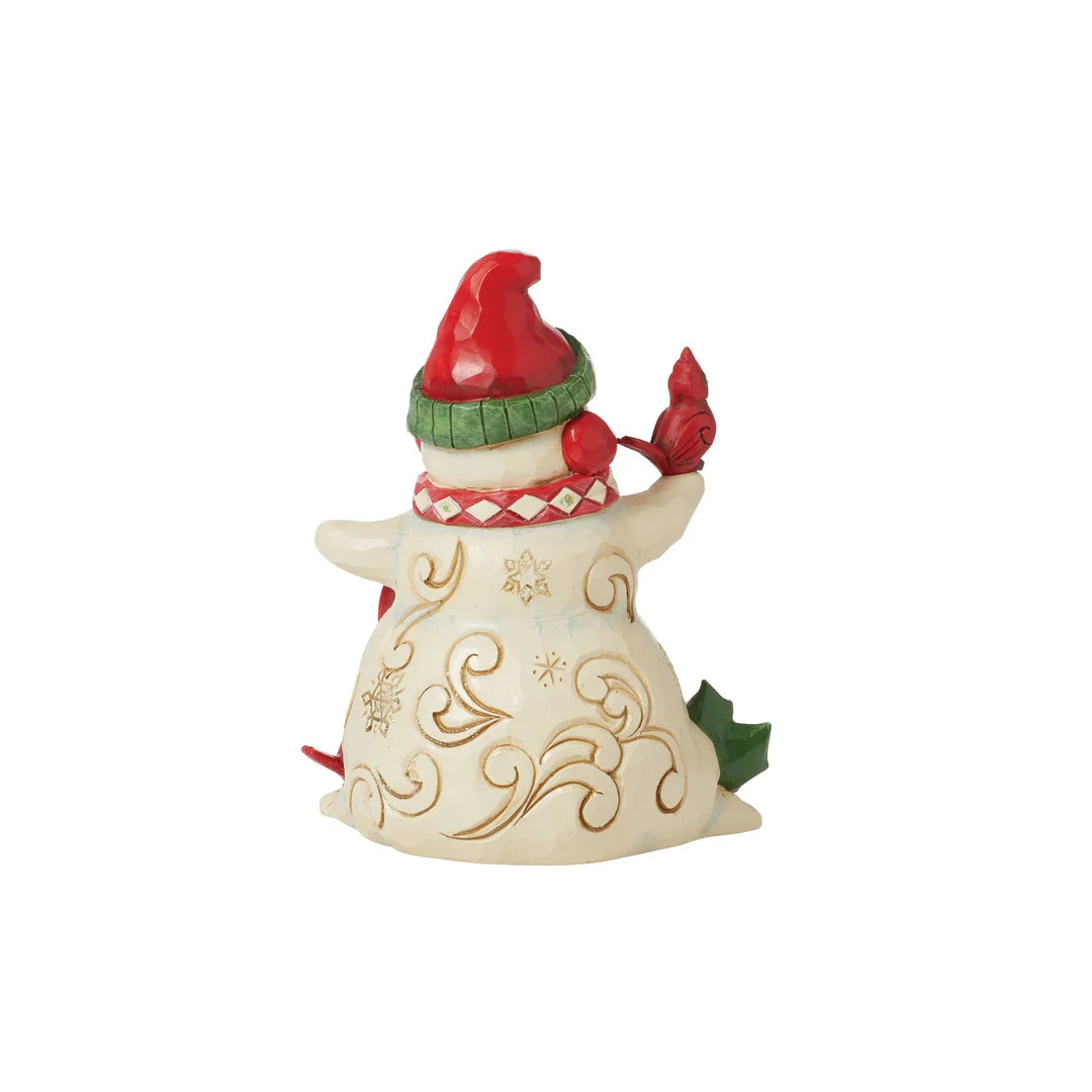 Snowman with Earmuffs Figurine by Jim Shore