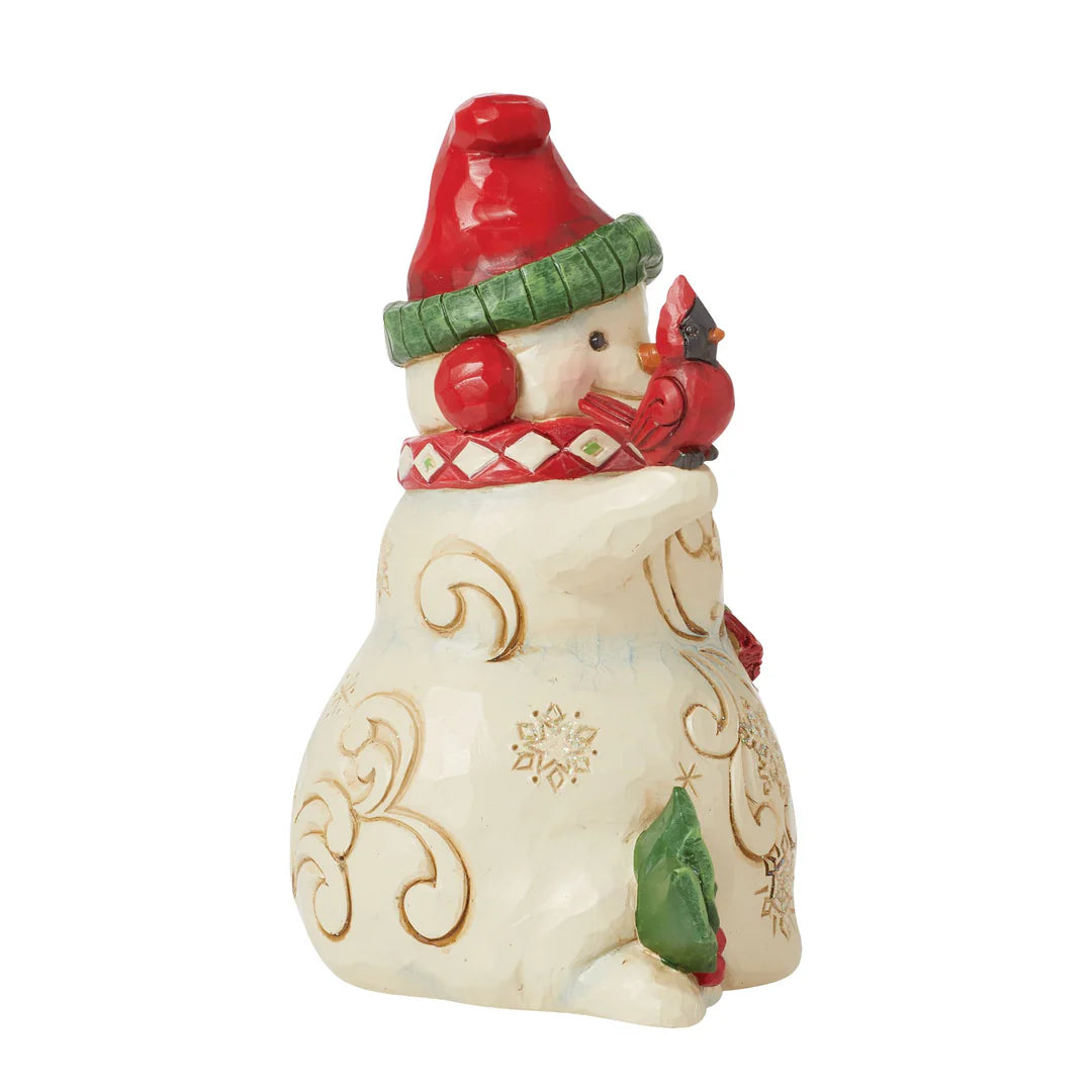 Snowman with Earmuffs Figurine by Jim Shore