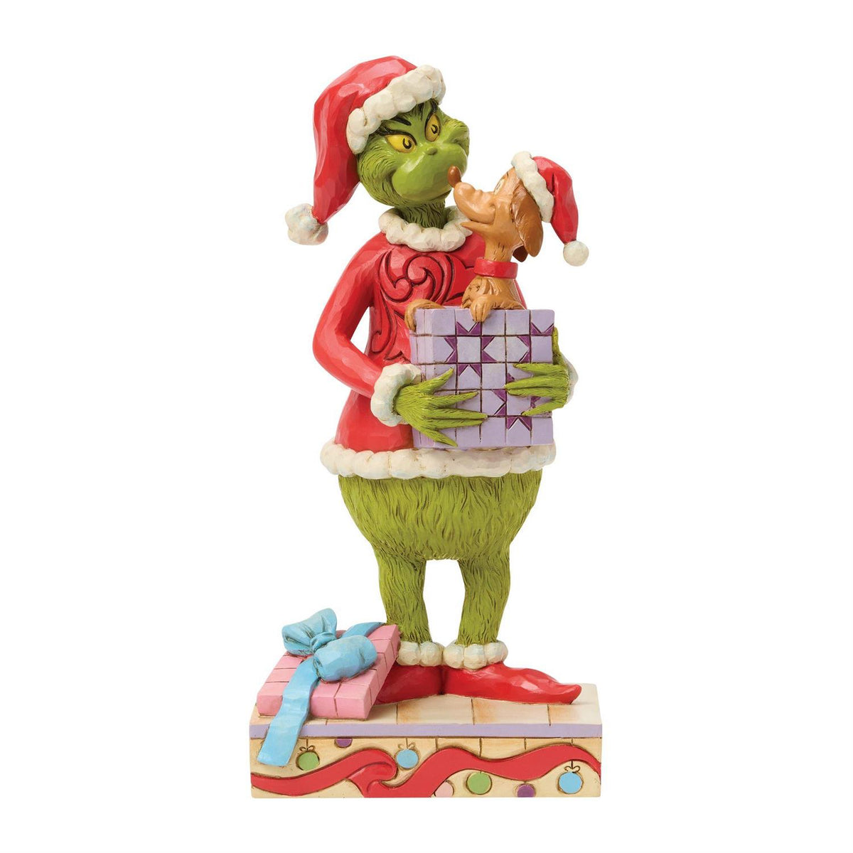 Grinch Holding Gift with Max
#6018957