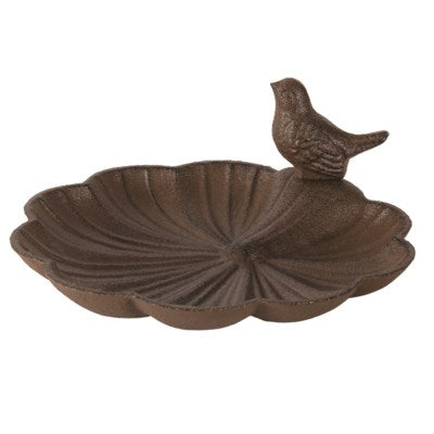 BIRD FEEDER- BOWL WITH BIRD