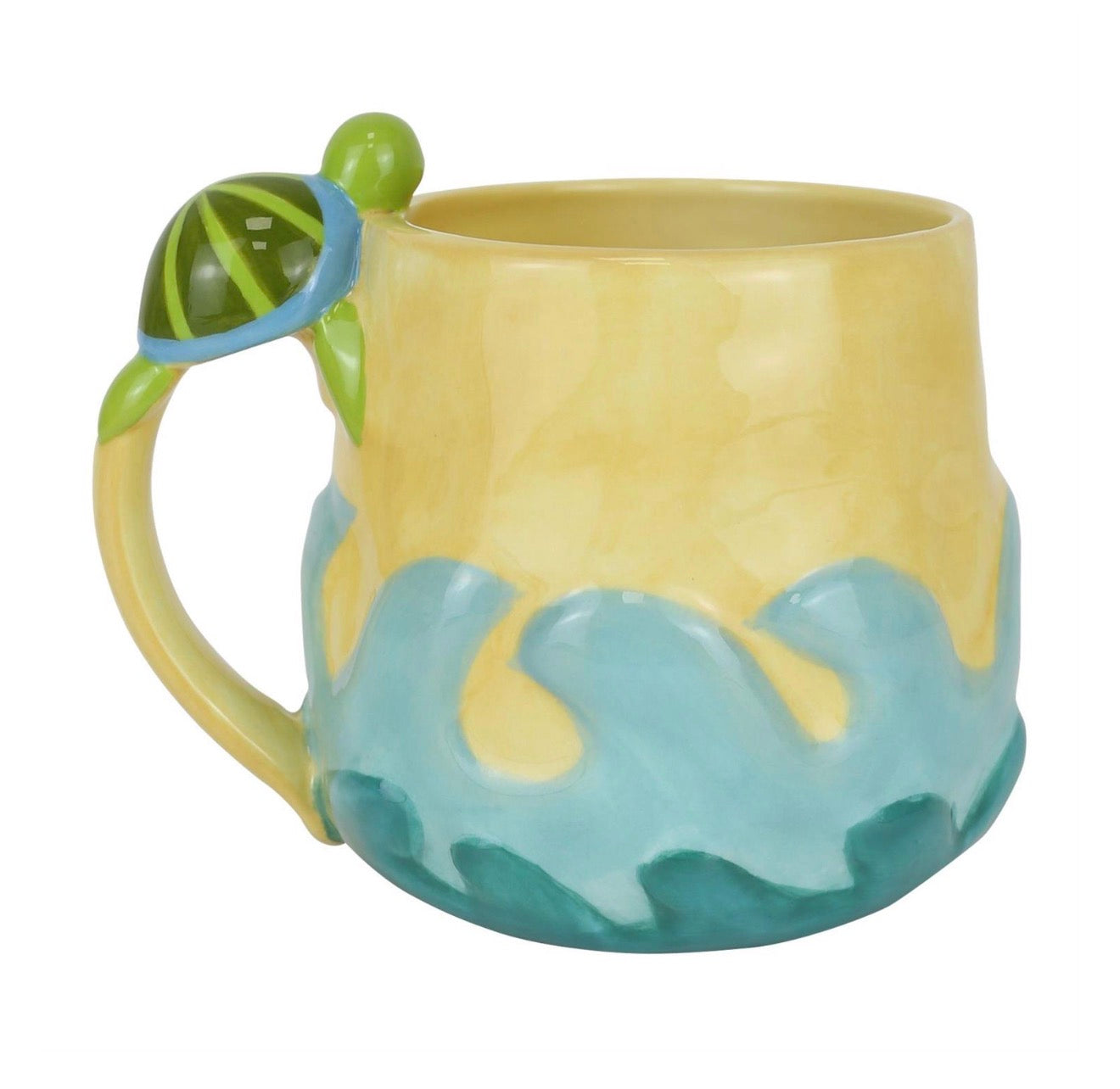 Turtle Sculpted Mug, 20 Ounces