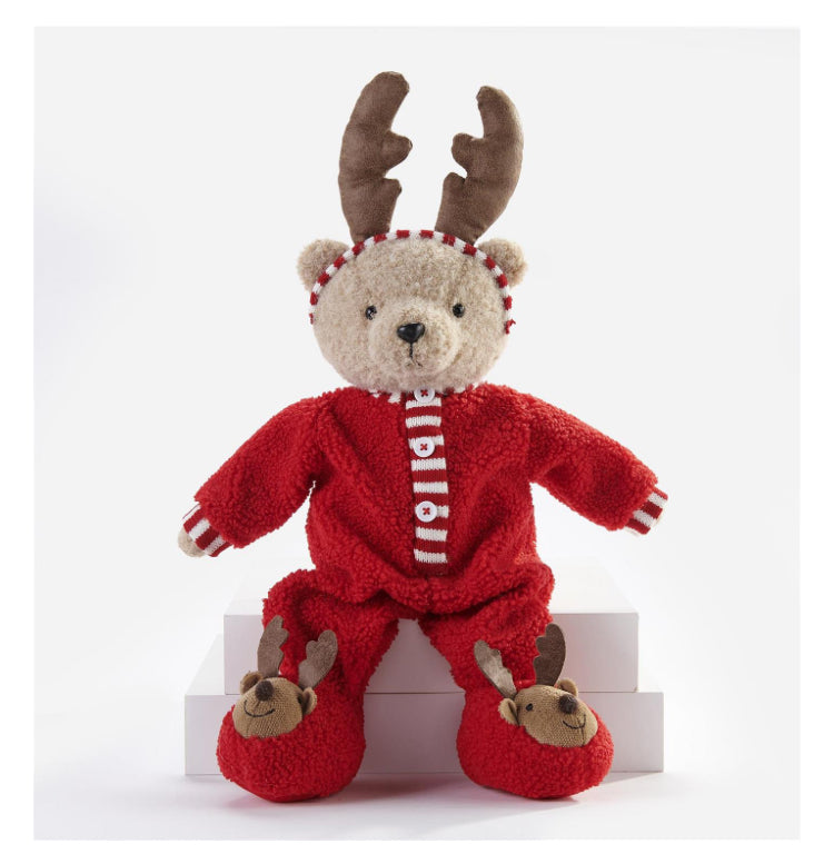 Brown Bear Design Plush Figurine