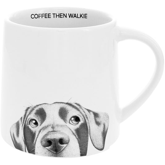 Coffee Then Walkie - 17 oz Mug