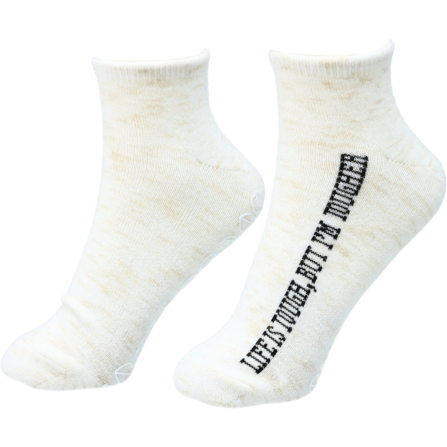 Low Cut Moisturizing Gel Socks Scented with Lavender with Sentiment, 3 Assorted (sold individually)