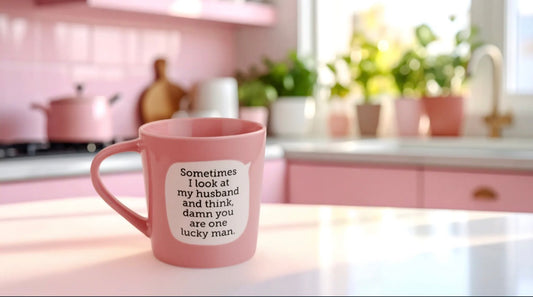 Dirty Mud, Lucky Husband Mug