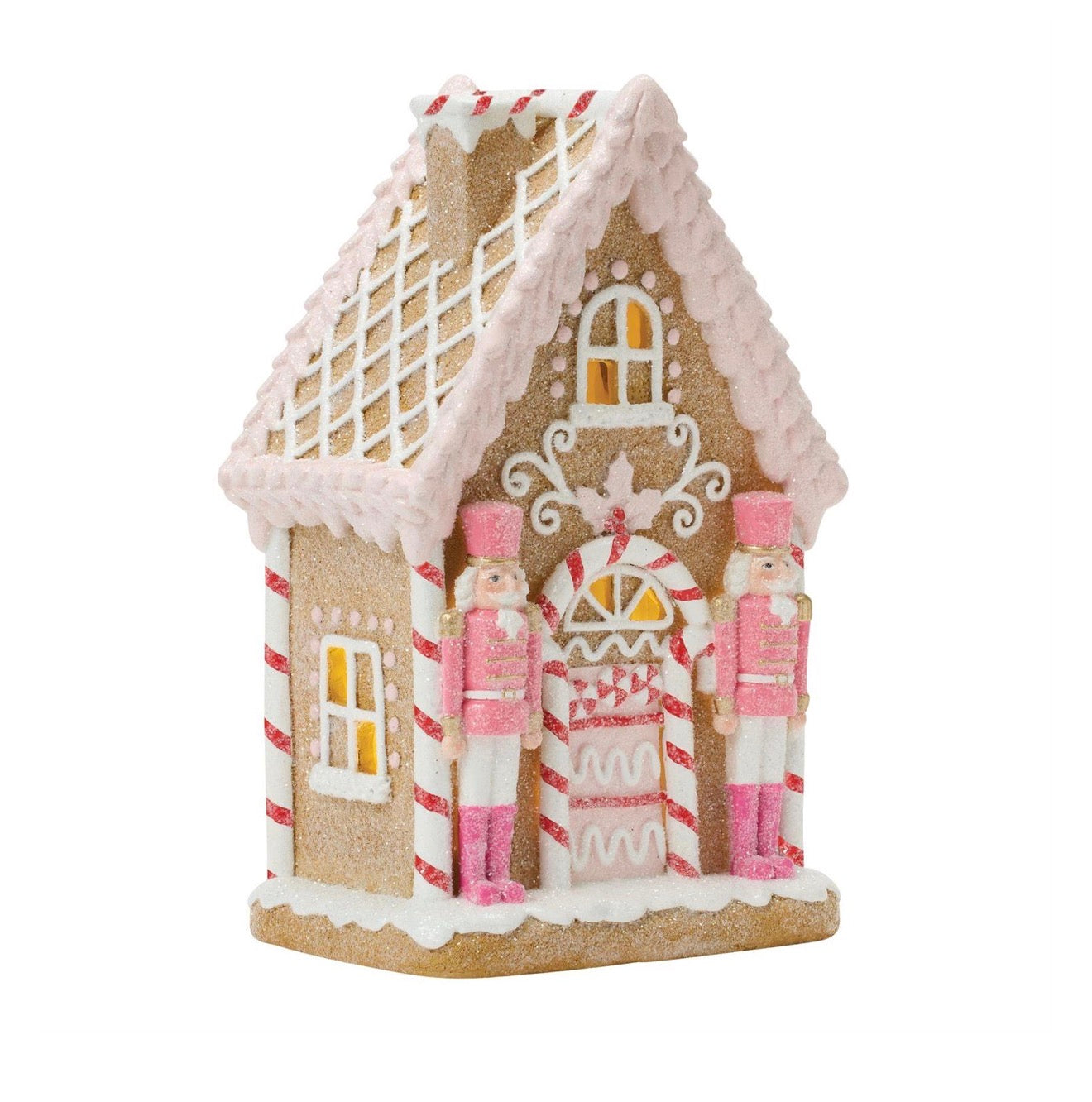 LED Gingerbread House