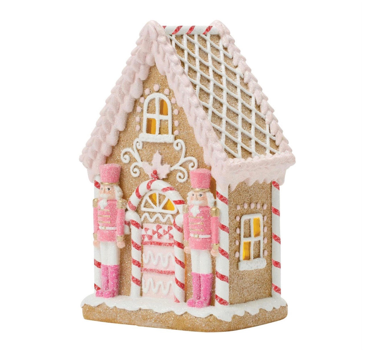 LED Gingerbread House